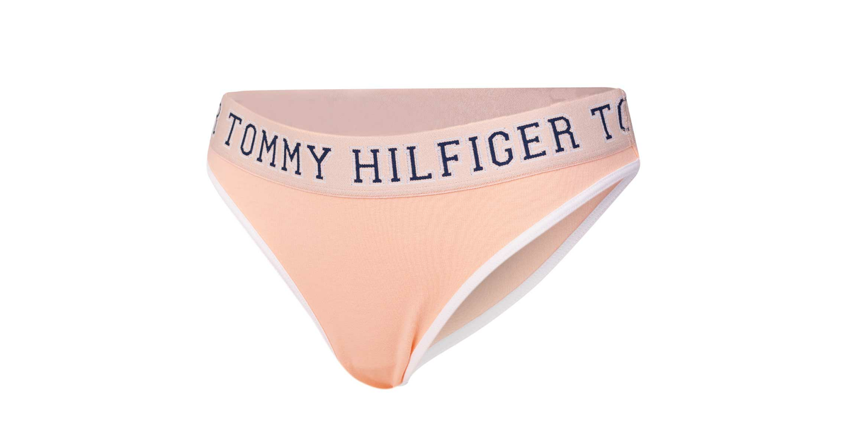 TOMMY HILFIGER BIKINI DAMSKIE MAJTKI 1P PEACH UW0UW03163 TLR