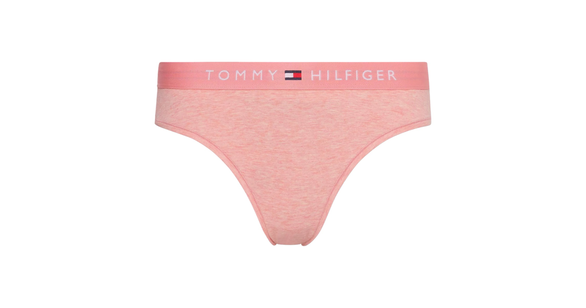 TOMMY HILFIGER BIKINI DAMSKIE MAJTKI P RÓŻOWE UW UW U