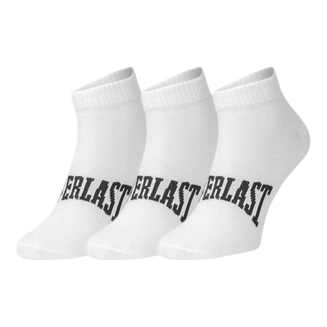 EVERLAST SKARPETY SKARPETKI STOPKI 3P BIAŁE SKQ002-02