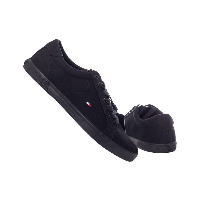 TOMMY HILFIGER BUTY MĘSKIE TRAMPKI HARLOW 1D BLACK FM0FM00596 0GJ