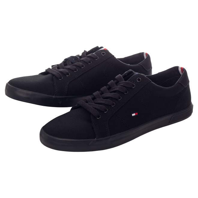TOMMY HILFIGER BUTY MĘSKIE TRAMPKI HARLOW 1D BLACK FM0FM00596 0GJ