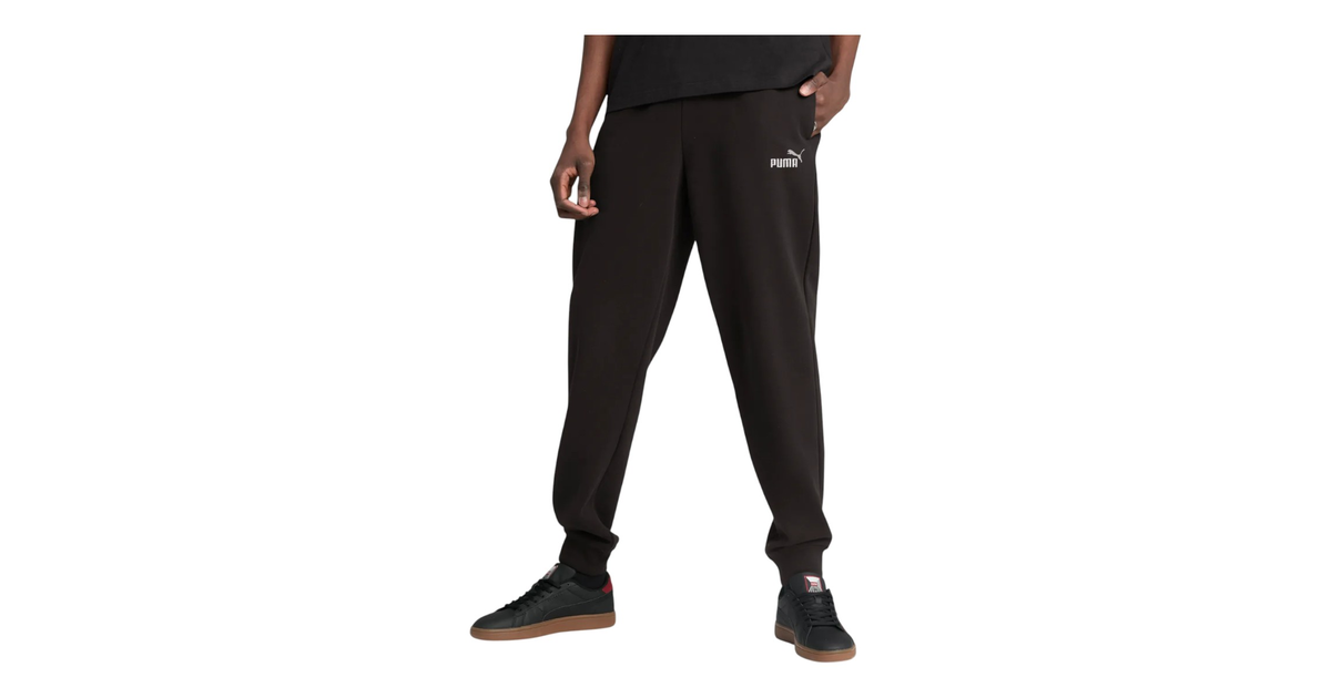 PUMA SPODNIE MĘSKIE DRESOWE ESS 2 COLOR No.1 LOGO SWEATPANTS CZARNE ...