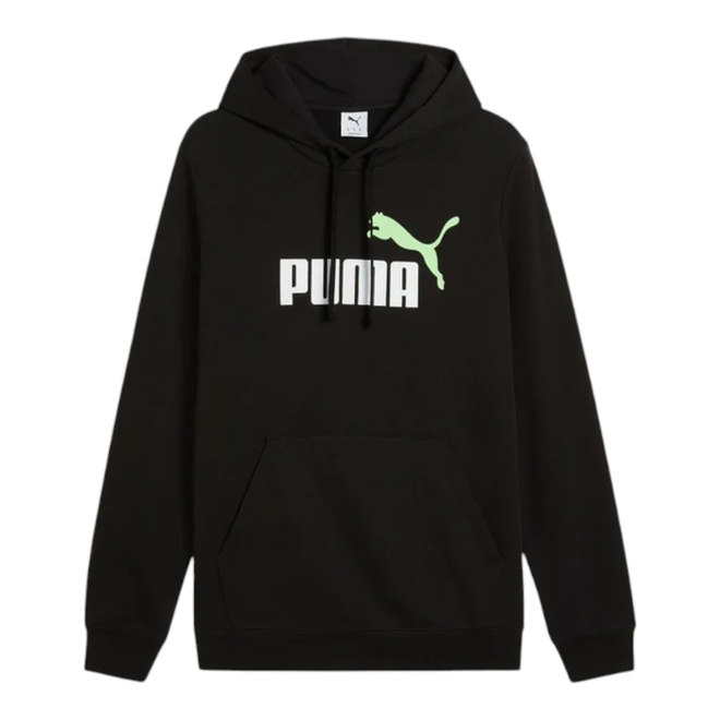 PUMA BLUZA MĘSKA ESS 2 COLOR No.1 LOGO HOODIE CZARNA 684712 51