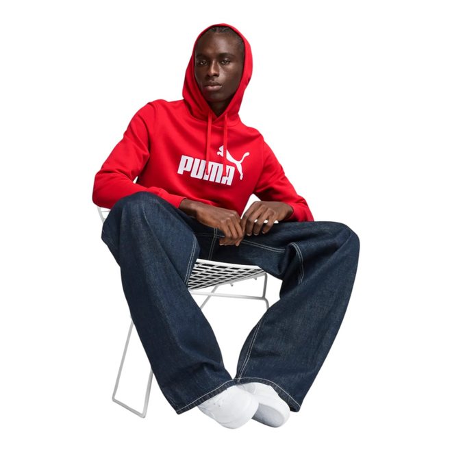 PUMA BLUZA MĘSKA ESS NO.1 LOGO HOODIE CZERWONA 682572 11
