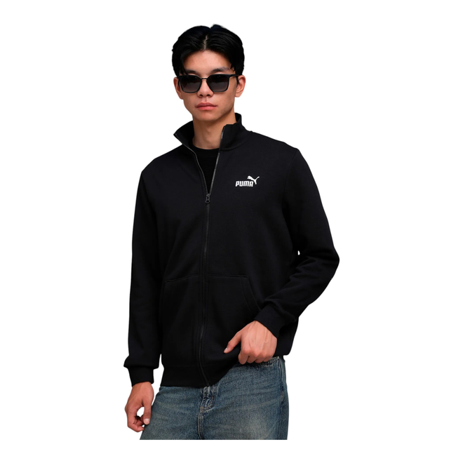 PUMA BLUZA MĘSKA KURTKA ESS NO.1 LOGO TRACK JACKET CZARNA 682582 01