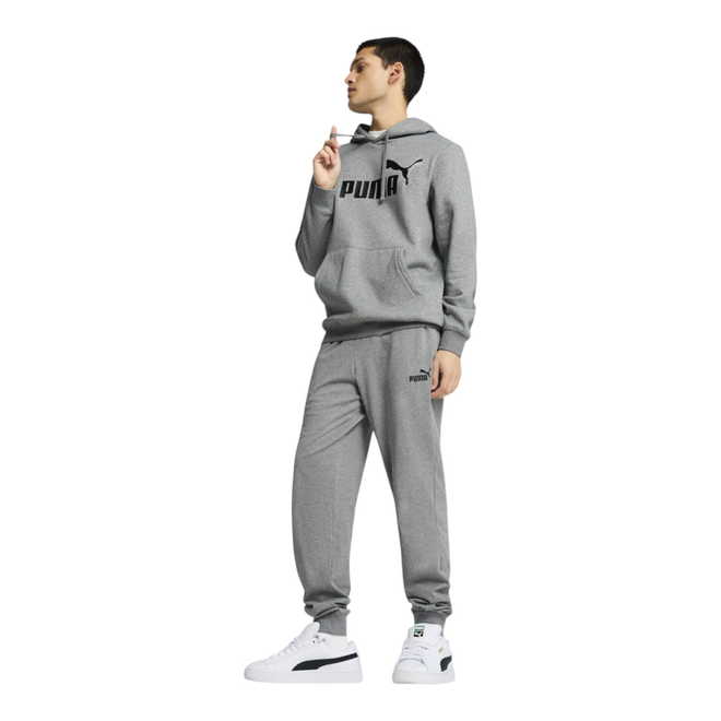 PUMA BLUZA MĘSKA Z KAPTUREM ESS NO. 1 LOGO HOODIE SZARA 682570 03