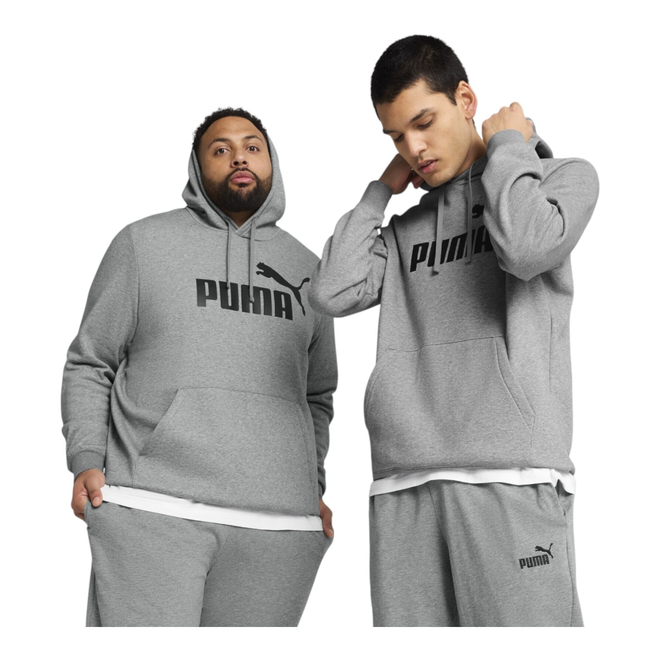 PUMA BLUZA MĘSKA Z KAPTUREM ESS NO. 1 LOGO HOODIE SZARA 682570 03