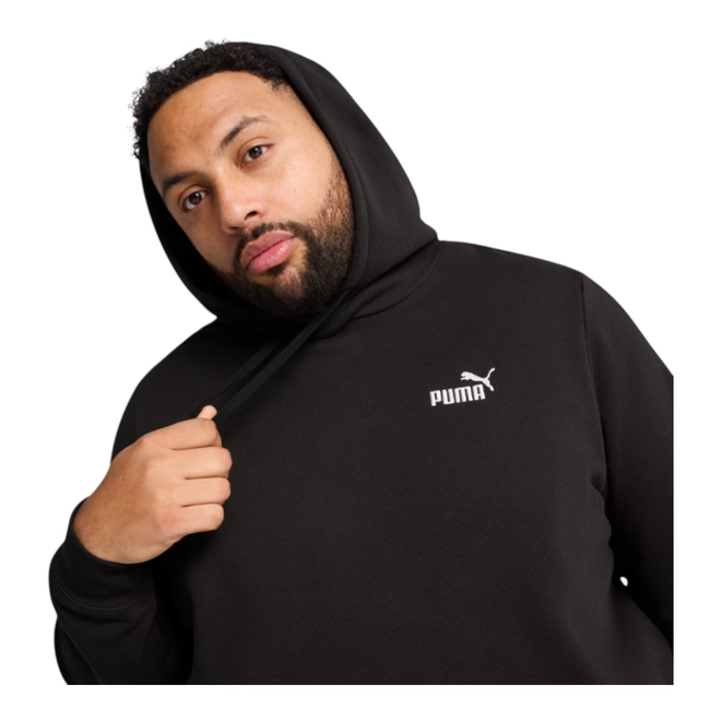 PUMA BLUZA MĘSKA Z KAPTUREM ESS SMALL No.1 LOGO HOODIE CZARNA 682574 01