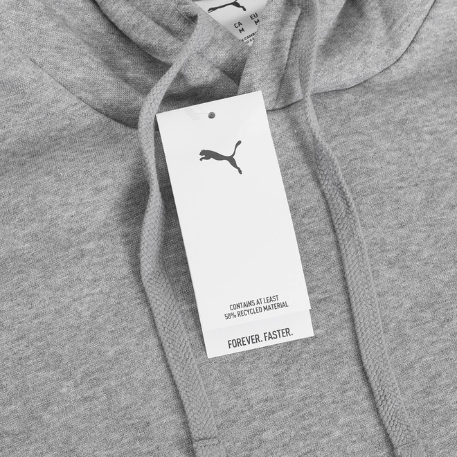 PUMA BLUZA MĘSKA Z KAPTUREM ESS SMALL No.1 LOGO HOODIE SZARA 682574 03