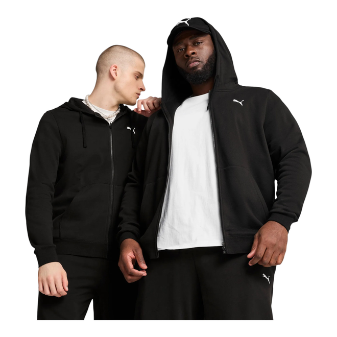 PUMA MĘSKA BLUZA ESS FULL-ZIP HOODIE CZARNA 682590 01