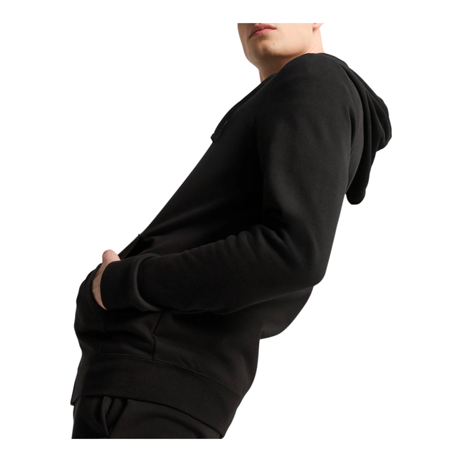 PUMA MĘSKA BLUZA ESS FULL-ZIP HOODIE CZARNA 682590 01