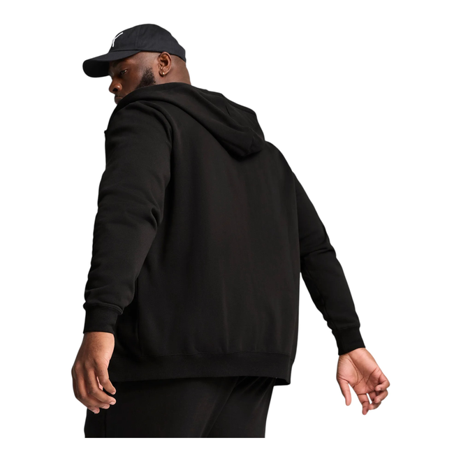 PUMA MĘSKA BLUZA ESS FULL-ZIP HOODIE CZARNA 682590 01