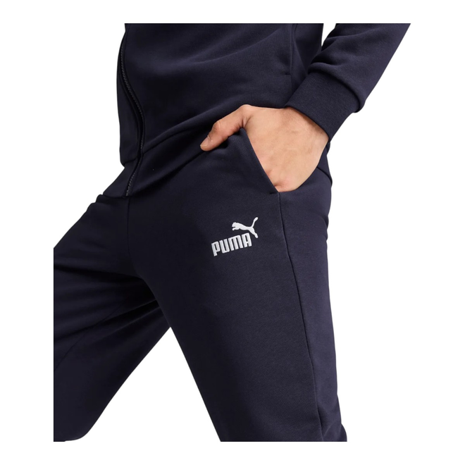 PUMA MĘSKI DRES KOMPLETNY ESS SWEAT SUIT GRANATOWY 684848 16