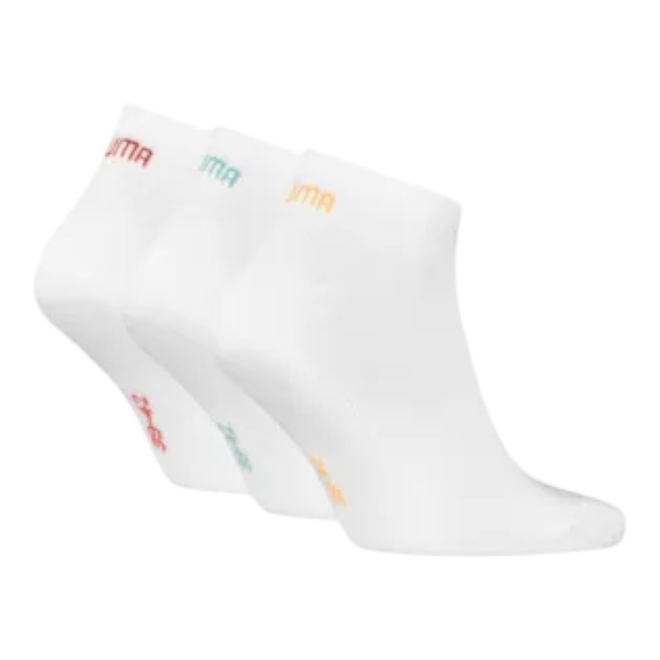 PUMA SKARPETKI STOPKI SNEAKER 3P BIAŁE 938624 19