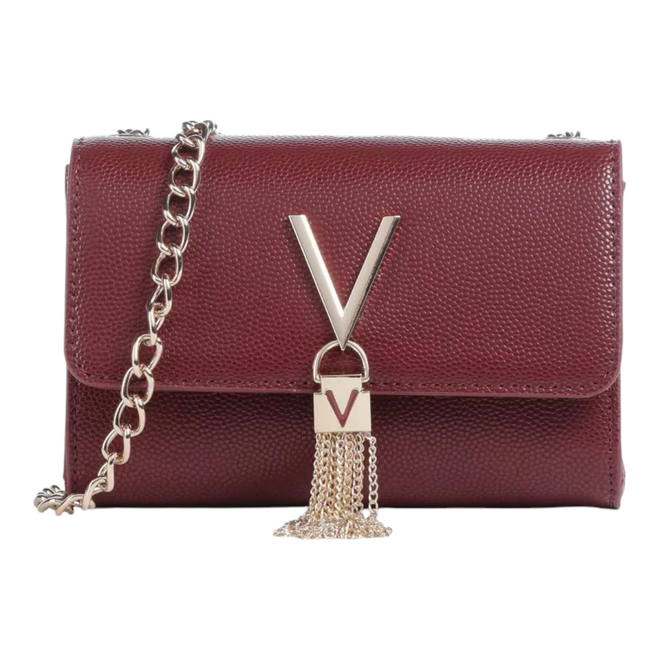 VALENTINO TOREBKA DAMSKA DIVINA POCHETTE BORDOWA VBS1R403G 069