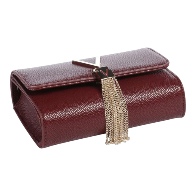 VALENTINO TOREBKA DAMSKA DIVINA POCHETTE BORDOWA VBS1R403G 069