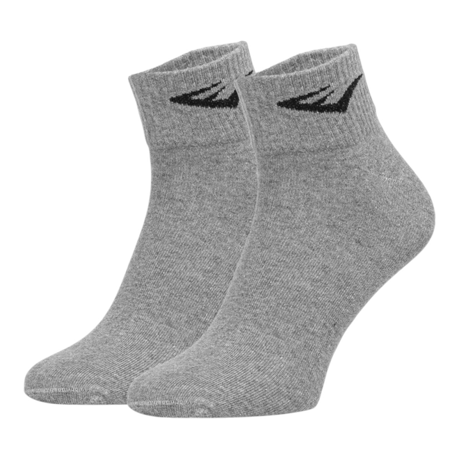 EVERLAST SKARPETY SKARPETKI STOPKI 3P BIAŁE/CZARNE/SZARE SKQ003-04