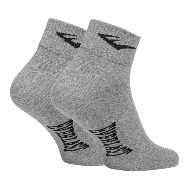 EVERLAST SKARPETY SKARPETKI STOPKI 3P BIAŁE/CZARNE/SZARE SKQ003-04