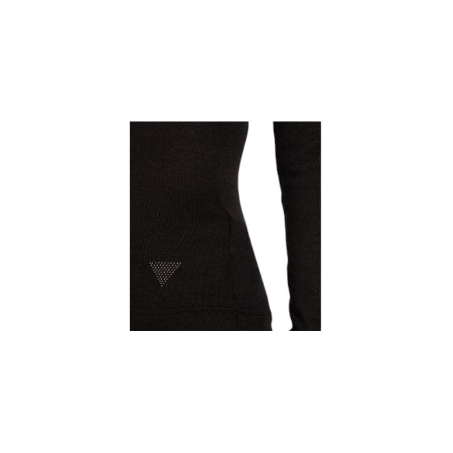 GUESS DAMSKI GOLF SWETER LS LICIA TURTLE NECK CZARNY W4BP14KCGM2 JEBH