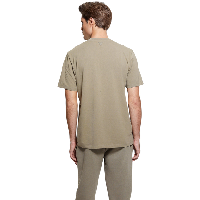 GUESS KOSZULKA MĘSKA T-SHIRT SS ALPHY T-SHIRT ZIELONA Z2YI11J1314 G9D5