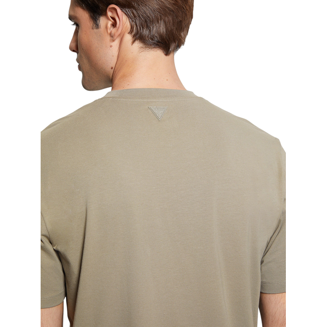 GUESS KOSZULKA MĘSKA T-SHIRT SS ALPHY T-SHIRT ZIELONA Z2YI11J1314 G9D5