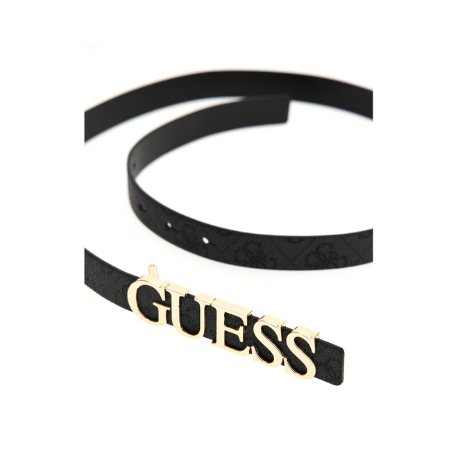 GUESS PASEK DAMSKI MERIDIAN NOT ADJ PANT CZARNO-SZARY BW9204P5120 CLO
