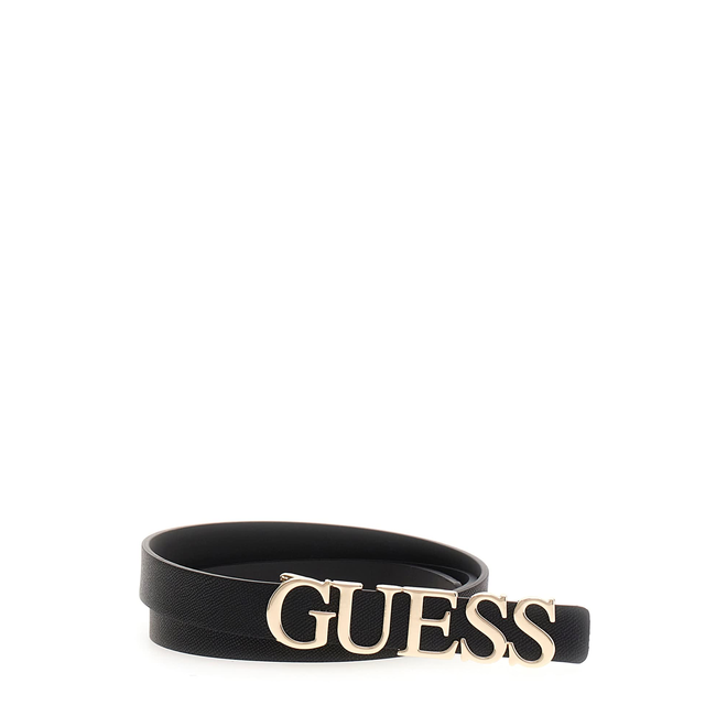 GUESS PASEK DAMSKI MIMINA NOT ADJ CZARNY BW9257P5320 BLA