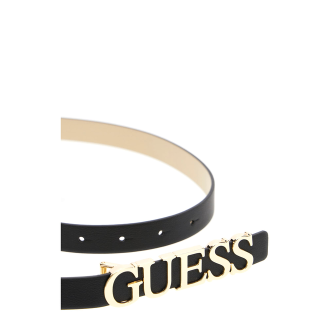 GUESS PASEK DAMSKI MIMINA NOT ADJ CZARNY BW9257P5320 BLA