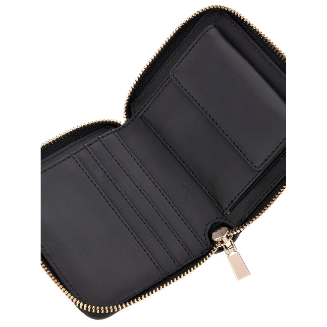 GUESS PORTFEL DAMSKI CRESIDIA II SLG SMALL ZIP CZARNY SWPD9888137 BLO