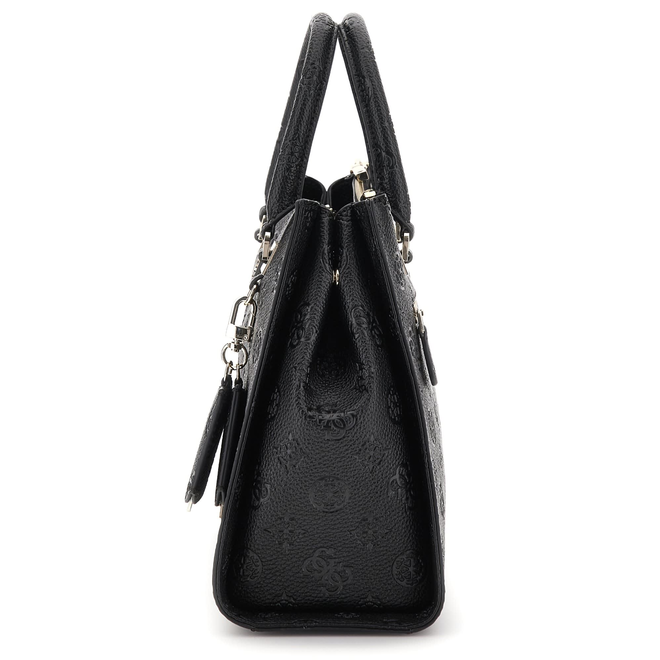 GUESS TOREBKA DAMSKA CRESIDIA II SOCIETY SATCHEL CZARNA HWPD9888070 BLO