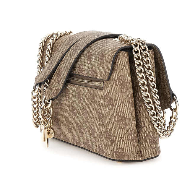 GUESS TOREBKA DAMSKA ECO ERICA CNVRTBLE XBODY BRĄZOWA/LATTE HWESG951020 LTL