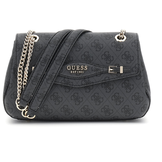 GUESS TOREBKA DAMSKA KATYA CONVERTIBLE CZARNO-SZARA HWSG9652210 CLO