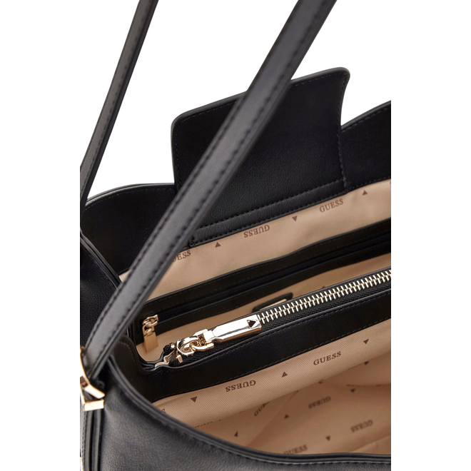 GUESS TOREBKA DAMSKA LEFIA LARGE HOBO CZARNA HWBG9644020 BLA