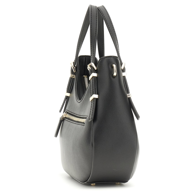 GUESS TOREBKA DAMSKA LEFIA SMALL SATCHEL CZARNA HWBG9644050 BLA