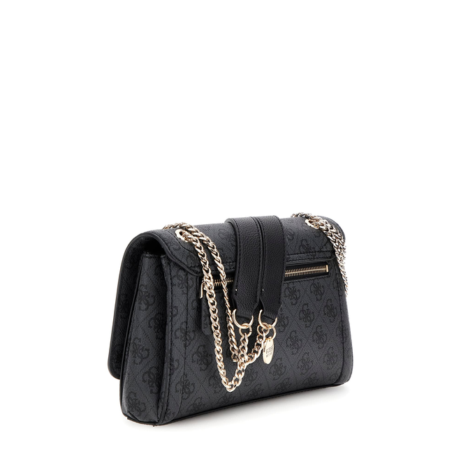 GUESS TOREBKA DAMSKA NOELLE II CONVERTIBLE XBODY CZARNO-SZARA HWBG9672210 CLO