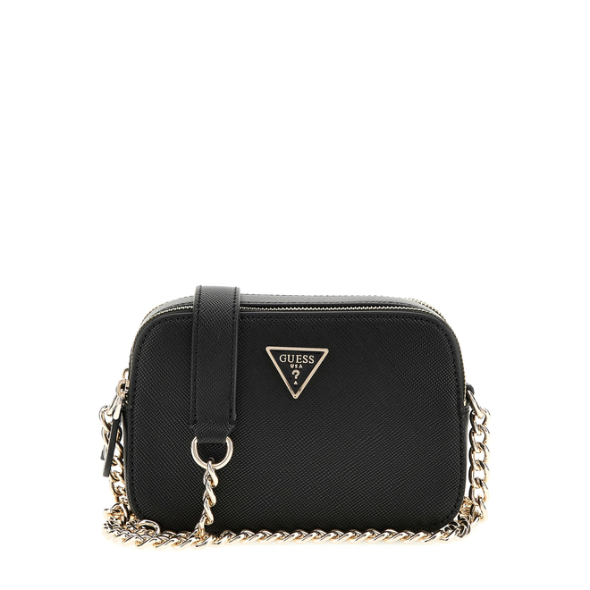 GUESS TOREBKA DAMSKA NOELLE II CROSSBODY CAMERA BAG CZARNA HWZG9672140 BLA