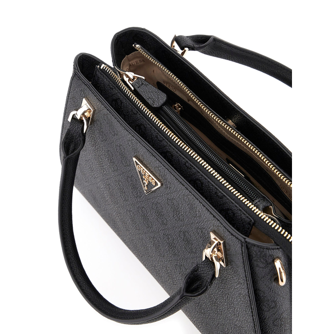 GUESS TOREBKA DAMSKA NOELLE II LUXURY SATCHE CZARNO-SZARA HWBG9672070 CLO