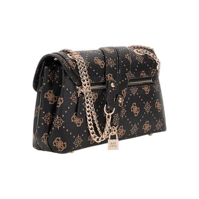 GUESS TOREBKA DAMSKA SILIA CONVERTIBLE XBODY BRĄZOWA HWGP9890210 ESL
