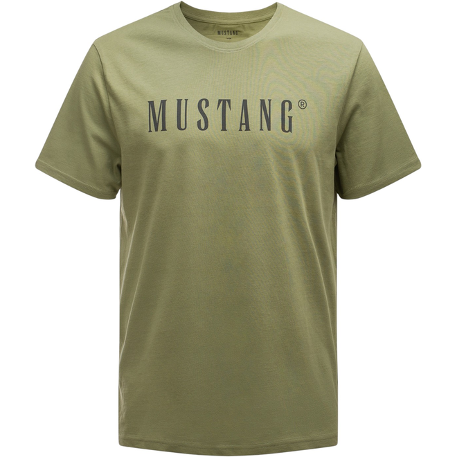 MUSTANG KOSZULKA MĘSKA T-SHIRT ZIELONA 4222 2100 496