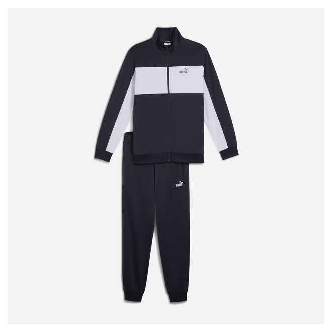 PUMA DRES MĘSKI KOMPLETNY PUMA POLY COLORBLOCK SUIT GRANATOWY 687304 16