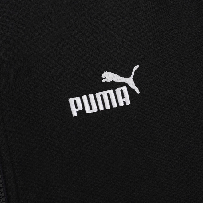 PUMA MĘSKI DRES KOMPLETNY ESS NO.1 LOGO CZARNY 682582 01, 682610 01