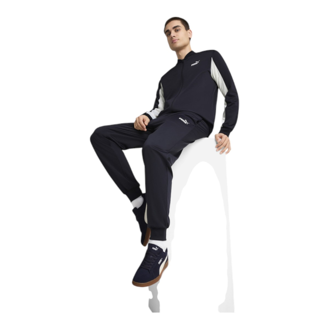PUMA MĘSKI DRES KOMPLETNY POLY BASEBALL SUIT GRANATOWY 684851 16