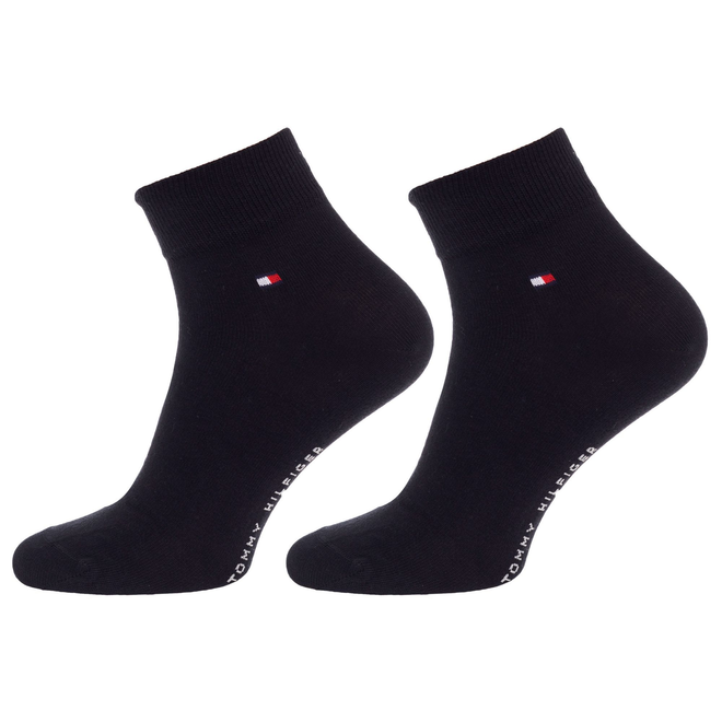 TOMMY HILFIGER MIX MĘSKIE SKARPETY SKARPETKI STOPKI 12P CZARNE/BIAŁE 342025001 200, 300