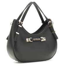 GUESS TOREBKA DAMSKA LEFIA SMALL SATCHEL CZARNA HWBG9644050 BLA