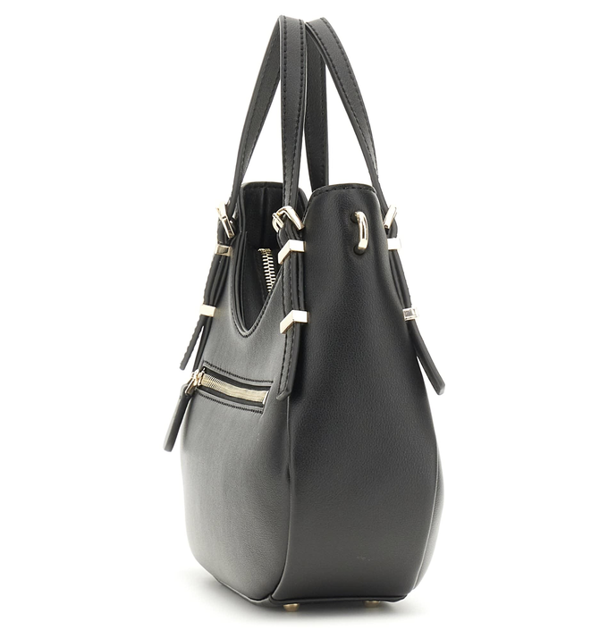 GUESS TOREBKA DAMSKA LEFIA SMALL SATCHEL CZARNA HWBG9644050 BLA