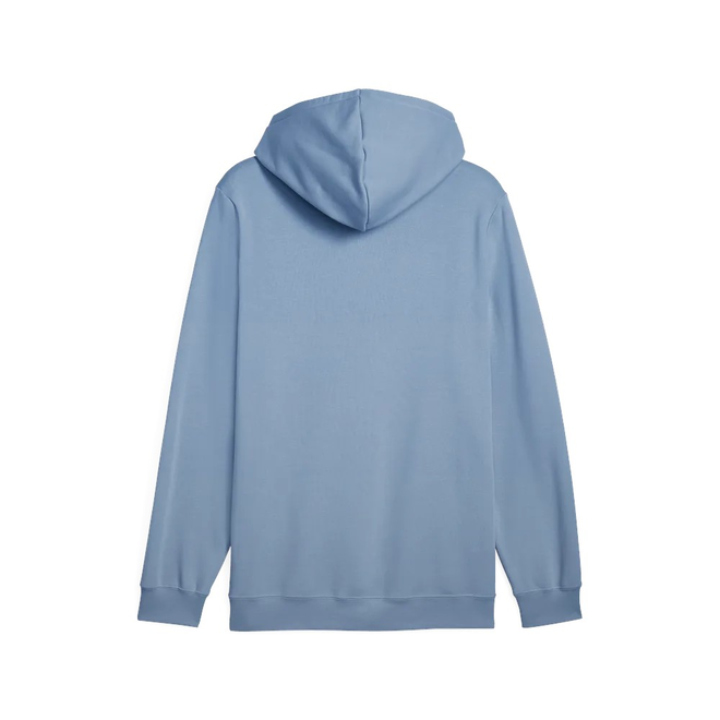 PUMA BLUZA MĘSKA Z KAPTUREM ESS 2 COLOR SMALL NO.1 LOGO HOODIE NIEBIESKA 684718 34