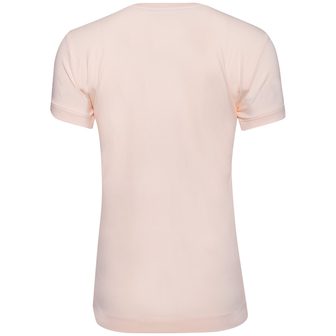 GUESS KOSZULKA DAMSKA T-SHIRT SS CN MINI TRIANGLE POMARAŃCZOWA W2YI44J1314 G67C