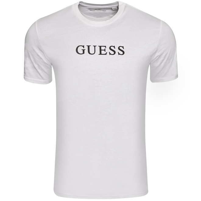 GUESS KOSZULKA MĘSKA T-SHIRT TEE CN LOGO 3PACK CZARNA/BIAŁA/SZARA U6GG04KCAM1 FJ3M