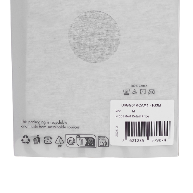 GUESS KOSZULKA MĘSKA T-SHIRT TEE CN LOGO 3PACK CZARNA/BIAŁA/SZARA U6GG04KCAM1 FJ3M