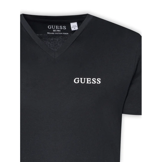 GUESS KOSZULKA MĘSKA T-SHIRT TEE VN 3P CZARNA U5BG58KCAM1 JBLK